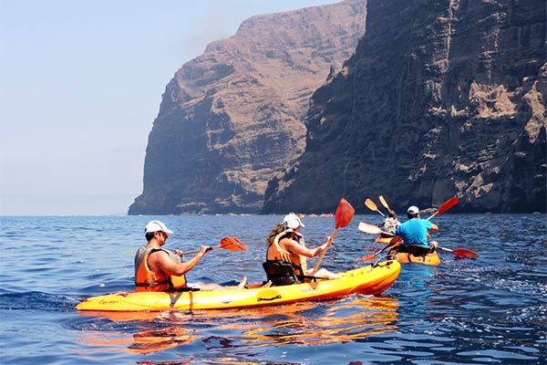 Kayak de mar para grupos en Tenerife Kayak de mar para grupos en Tenerife
